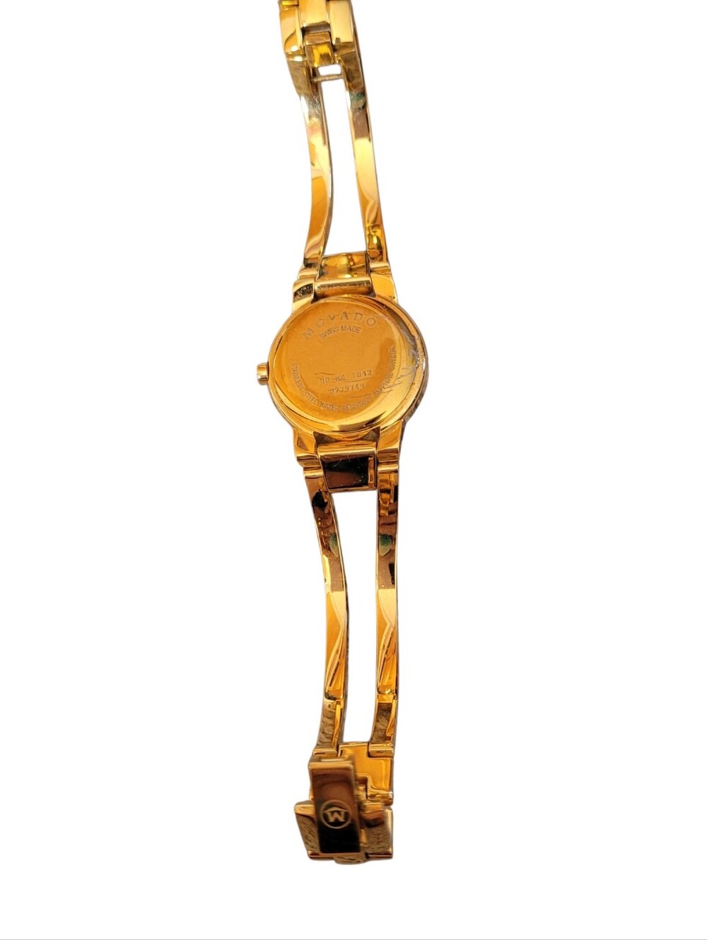 Movado Amorosa 88 E4 1842 Women’s Gold Tone Museum Dial  Watch w Box New Battery - Picture 6 of 10
